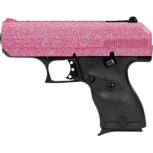 HI-POINT PISTOL C9 9MM COMPACT - 3.5" 8SH PINK SPARKLE SLIDE