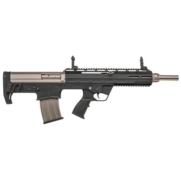 SDS Imports 21000107 TAR 12MP  12 Gauge 3" 5rd 18.50" Nickel Marine Benelli/Mobil Polymer Stock