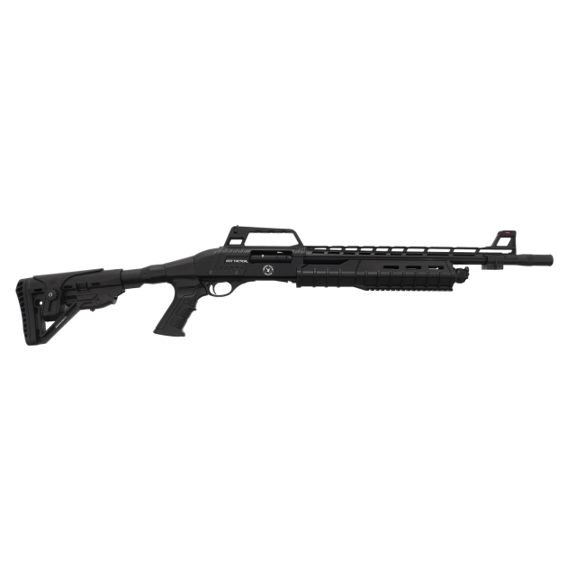 Silver Eagle Arms RZ17TAC RZ17 Tactical 12 Gauge 3" 4+1 18.50" Chrome-Lined Barrel, Black Steel Receiver, Black Fixed Adjustable Length & Comb Stock, Pistol Grip