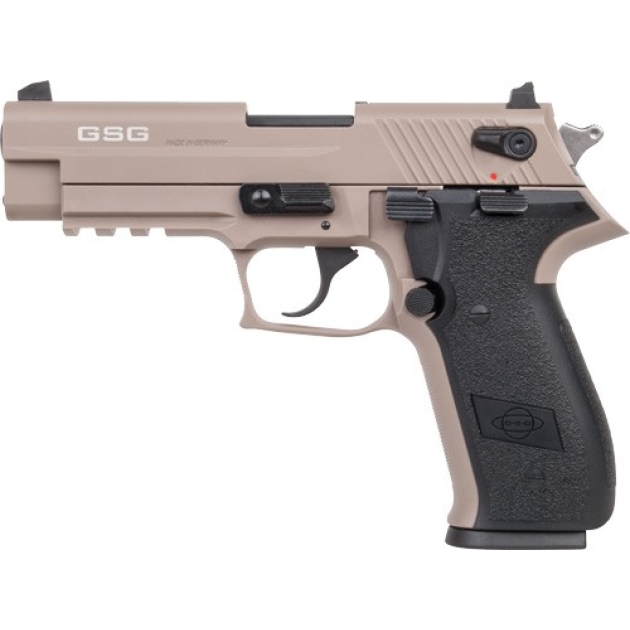 GERMAN SPORT FIREFLY 22LR - 4" FS 10RD NON-THREADED TAN