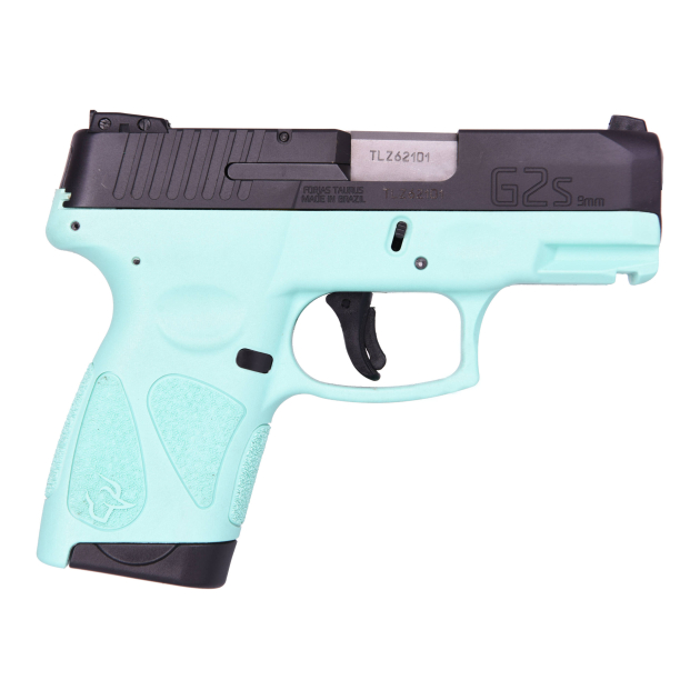 TAURUS G2S 9MM BLK/CYAN 3.2" 7+1