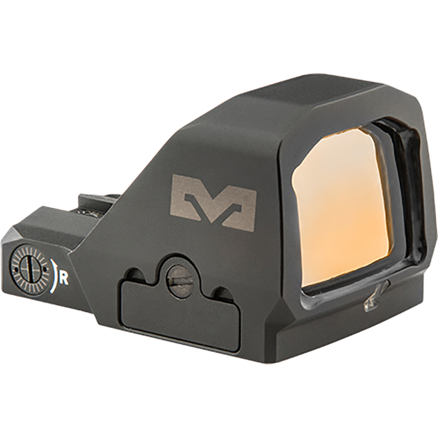 Meprolight USA 901141271 MPO F Black 1x, 3 MOA/33 MOA Bullseye/Ring 3 MOA Red Dot/33 MOA Bullseye/Ring Reticle