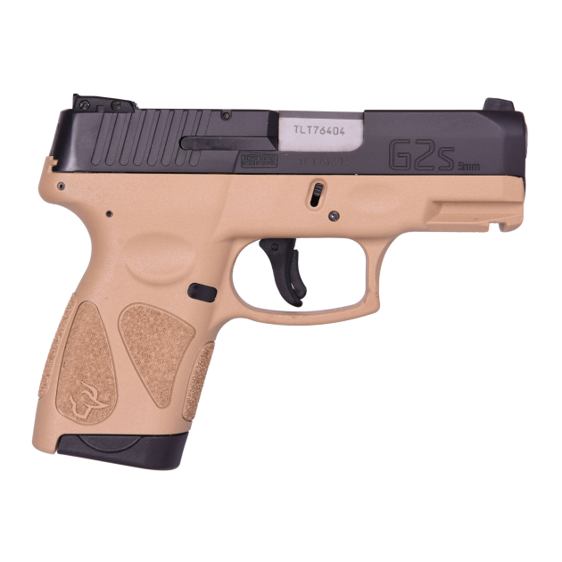 TAURUS G2S 9MM BLK/FDE 3.2" 7+1
