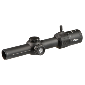 Sig Sauer Electro-Optics SOTM61001 Tango-MSR LPVO (SFP) Black 1-6x24mm 30mm Tube Illuminated BDC6 Reticle Features Throw Lever