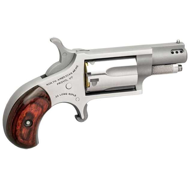 NORTH AMERICAN ARMS MINI 22LR REV 1-1/8" SS PORTED