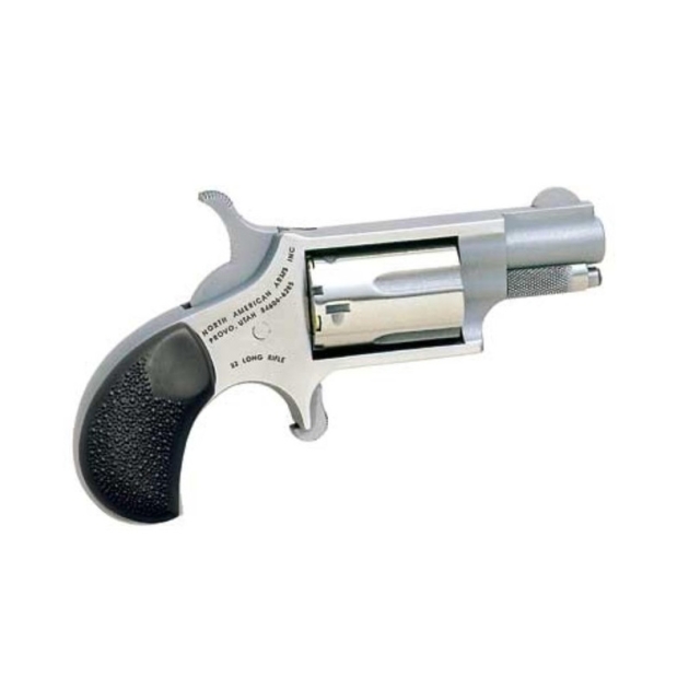 NORTH AMERICAN ARMS MINI 22LR REV 1-5/8" SS RUBBER