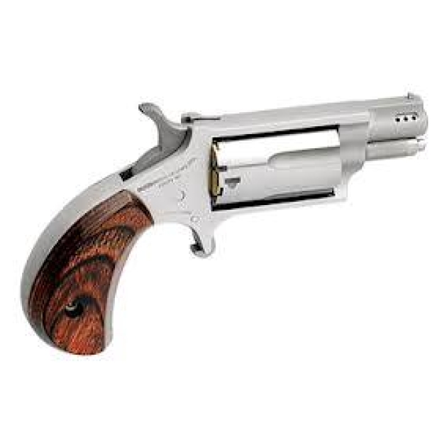 NORTH AMERICAN ARMS MINI 22MAG REV 1-1/8" SS PRTD