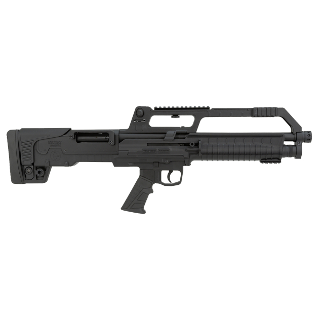 Escort HEBA20180001  BullTac 20 Gauge Semi-Auto 3" 5+1 18" Black Steel Barrel, Black Picatinny Rail Aluminum/Polymer Receiver, Bullpup w/Pistol Grip Synthetic Stock