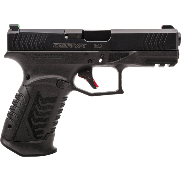 DERYA DY9 9MM BLK 15+1 3.8" OR US