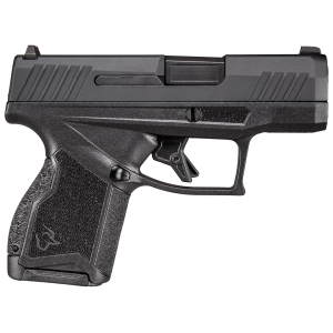 Taurus 1GX4M93110 GX4  Micro-Compact 9mm Luger 10+1 3.06" Satin Black DLC Barrel, Black Nitride Serrated Slide, Matte Stainless Steel Frame, Black Polymer w/Interchangeable Backstrap Grip Right Hand