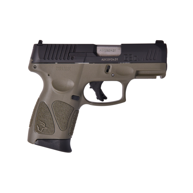 TAURUS G3C 9MM ODG/BLK 3.2" 12+1