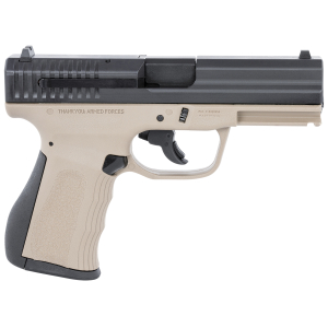 FMK G9C1G2DESSCM 9C1 G2 *CA/MA Compliant 9mm Luger 10+1 4" Black Stainless Steel Barrel, Black Serrated Carbon Steel Slide, Flat Dark Earth Polymer Frame w/Picatinny Rail, Black Backstrap Grip