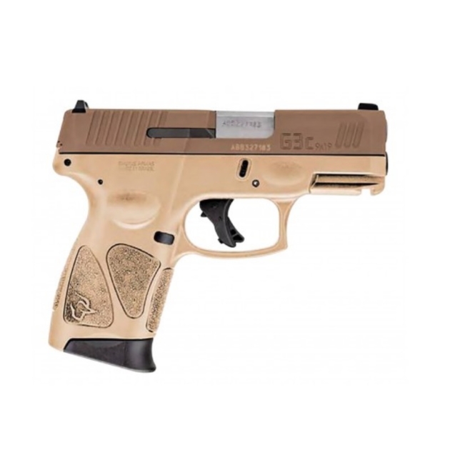TAURUS G3C 9MM TAN/COY 3.2" 12+1