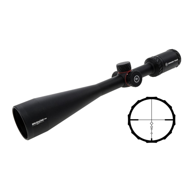CRIMSON TRACE BRUSHLINE PRO 6-24X50 1" PRO