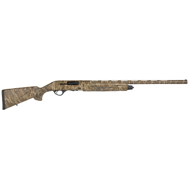 Escort HEPS122805BL PS  Full Size 12 Gauge Semi-Auto 3" 4+1 28" Mossy Oak Bottomland Vent Rib Barrel, Grooved Aluminum Receiver, Adjustable Mossy Oak Bottomland Synthetic Stock, Right Hand