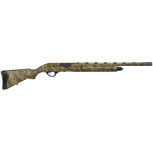 Escort HEPS4122054Y PS  Youth 410 Gauge Semi-Auto 3" 4+1 22" Mossy Oak Bottomland Vent Rib Barrel, Grooved Aluminum Receiver, Adj LOP & Shim Mossy Oak Bottomland Synthetic Stock