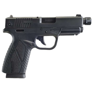 Bersa BP9MCCX BPCC  Sub-Compact Frame 9mm Luger 8+1, 3.30" Black Steel Threaded Barrel, Matte Black Serrated Steel Slide & Polymer Frame w/Picatinny Rail