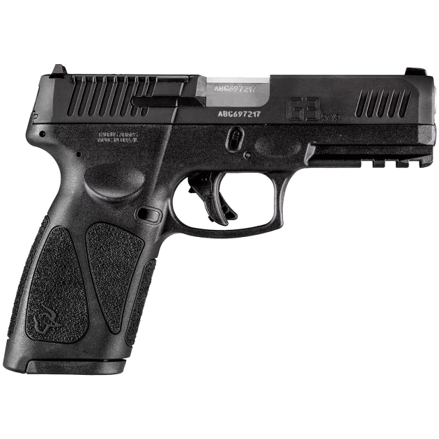 Taurus 1G3P941 G3  9mm Luger 17+1 4" Matte Stainless Steel Barrel, Polymer Frame With Picatinny Acc. Rail, T.O.R.O Optic Cut Tenifer Matte Black Steel Slide, Re-Strike Capability, Manual Safety