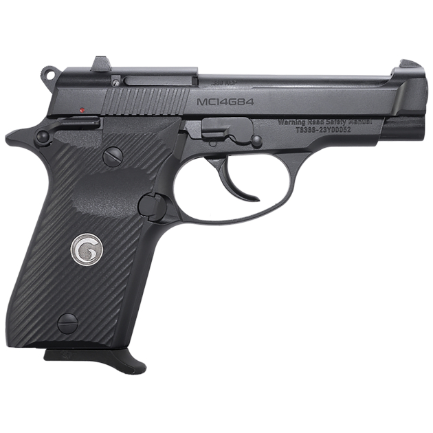 EAA GIRSAN 390825 MC14G84  380 ACP 13+1 3.80" Black Steel Barrel, Black Serrated Steel Slide, Black Aluminum Frame w/Beavertail, Black Polymer Grip