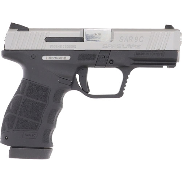 SAR USA SAR9C 9MM COMPACT - 4" 2-15RD STAINLESS