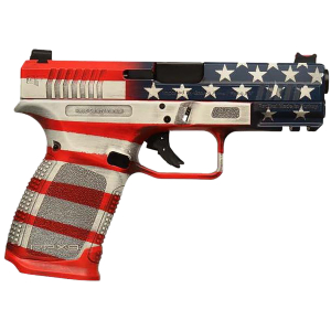 Gforce Arms GFRPX3C9USA Exodus  9mm Luger 15+1 4.02" Black Steel Barrel, USA Cerakote Serrated Steel Slide, USA Cerakote Polymer Frame w/Accessory Rail, Textured Grip
