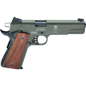 GERMAN SPORT 1911 22LR - 5" OD GREEN/FAUX WOOD 10RD