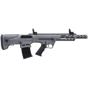 Citadel FRPS1218TG Pup Scout  12 Gauge Semi-Auto 3" 5+1 18.50" Gray Steel Barrel, Picatinny Rail Aluminum Receiver, Picatinny Handguards, Gray Adj Cheek Riser Synthetic Stock, Black Polymer Grip