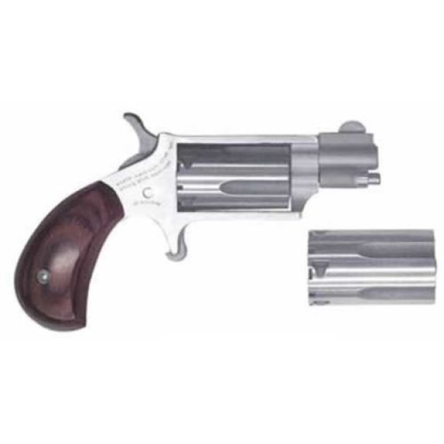 NORTH AMERICAN ARMS 22MAG/LR 1-1/8" CONVERTIBLE SS