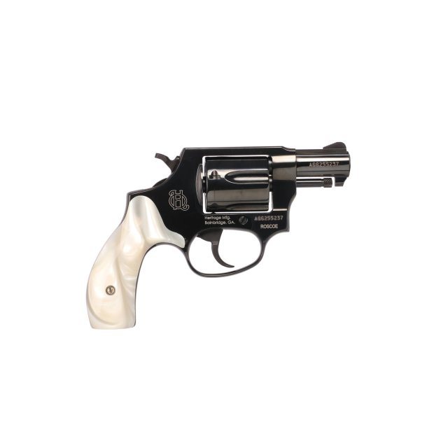 HERITAGE MANUFACTURING ROSCOE 38SPL BL/PEARL 2" 5RD