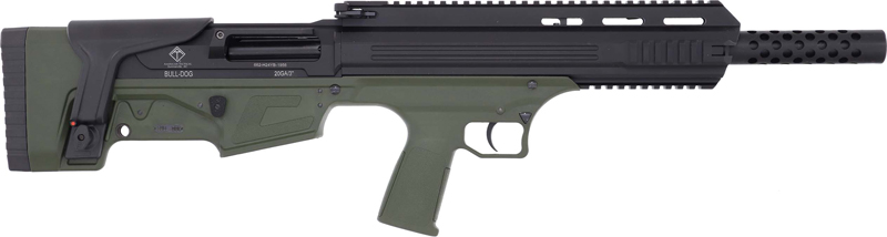 ATI BULLDOG BULLPUP 410 3" - 18.5" 5RD BLACK GREEN