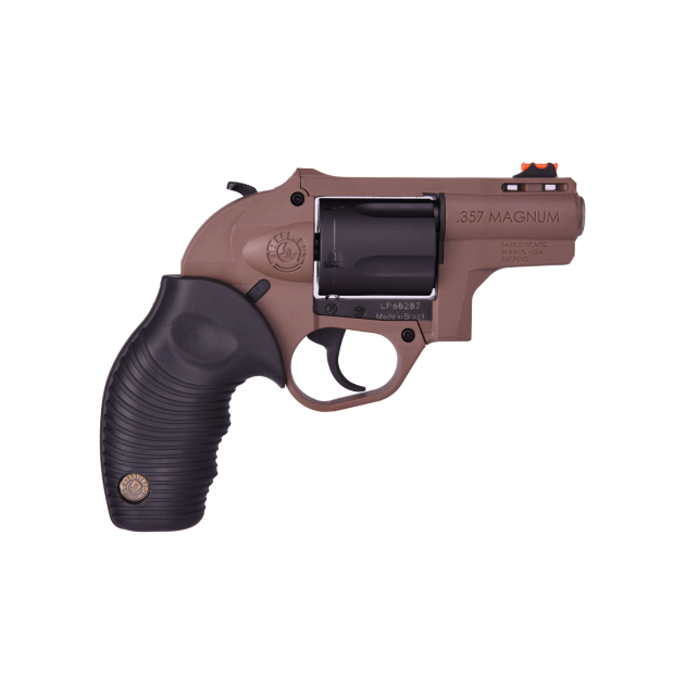 TAURUS 605 POLY 357M BLK/BROWN 5SH 2"