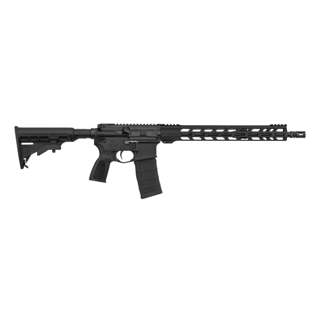 ZRO Delta 223WYBR012 Ready Series ZR01 Full Size 223 Wylde 30+1 16" Black Nitride Threaded Barrel, Black Aluminum Receiver, M-LOK Handguard, Adjustable Black Synthetic Stock, Black A2 Grip