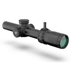 Swampfox Optics ARH11024B Arrowhead  Black 1-10x 24mm 30mm Tube Guerrilla Dot BDC Reticle