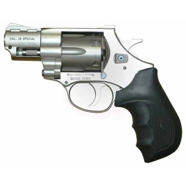 EAA WINDICATOR 357MAG 2" FS - NICKEL BLACK SYNTHETIC GRIPS