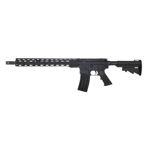 Radical Firearms Forged AR15 Rifle - Black | 5.56NATO | 16" Barrel | 15" Free Float M-LOK Thin Rail | CAR-15 Style Stock