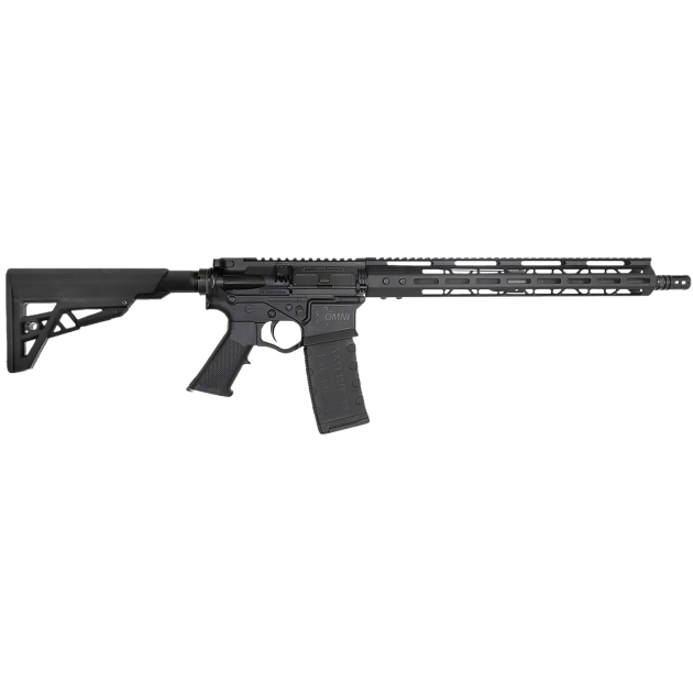 ATI ATIGOMX556ML15 Omni Hybrid  5.56x45mm 30+1 16" Black Threaded Barrel, Black Picatinny Rail Polymer Receiver, 15" M-LOK Handguard, Adjustable Black Synthetic Stock, Black Polymer Grip