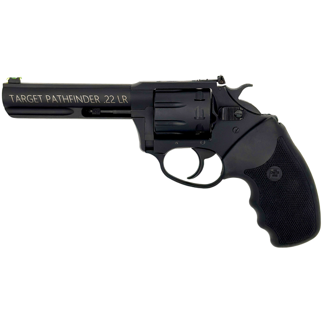 Charter Arms 12242 Pathfinder Target Lite 22 LR 8rd 4.20" Black Frame w/ Black Rubber Grip