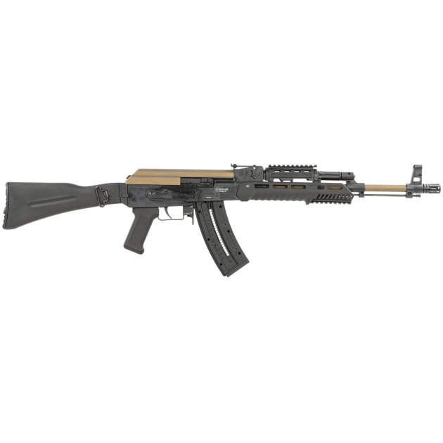 Mauser Rimfire 4070026 AK-47  22 LR 24+1 16.50" Barrel w/Flash Hider, Bronze Receiver, Adjustable Rear Sight, Optics Ready Picatinny Rail, Left Side Folding Stock, Ambidextrous Magazine Release