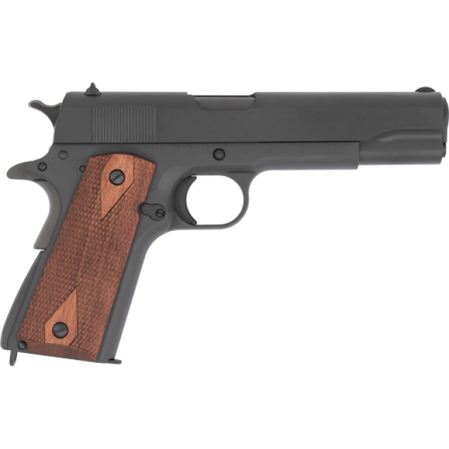 TISAS 1911A1 US ARMY 45ACP - 5" BBL 7RD WOOD GRIP/BLACK