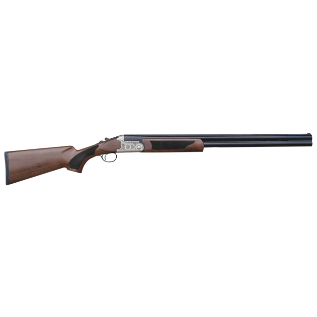 Pointer KAR2026Y Acrius  Youth 20 Gauge Break Open 3" 2rd 26" Black Chrome Lined Vent Rib O/U Barrel, Engraved Nickel Steel Receiver, Turkish Walnut Stock, Right Hand Includes 5 Chokes