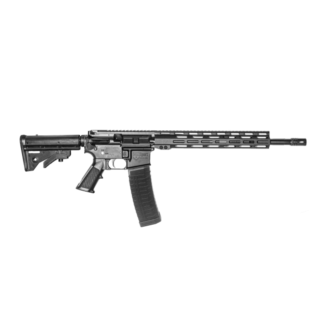 ATI MILSPORT Forged Aluminum AR Rifle - Black | 5.56 NATO | 16" barrel | 13" M-LOK Rail | RGR Stock | 60rd