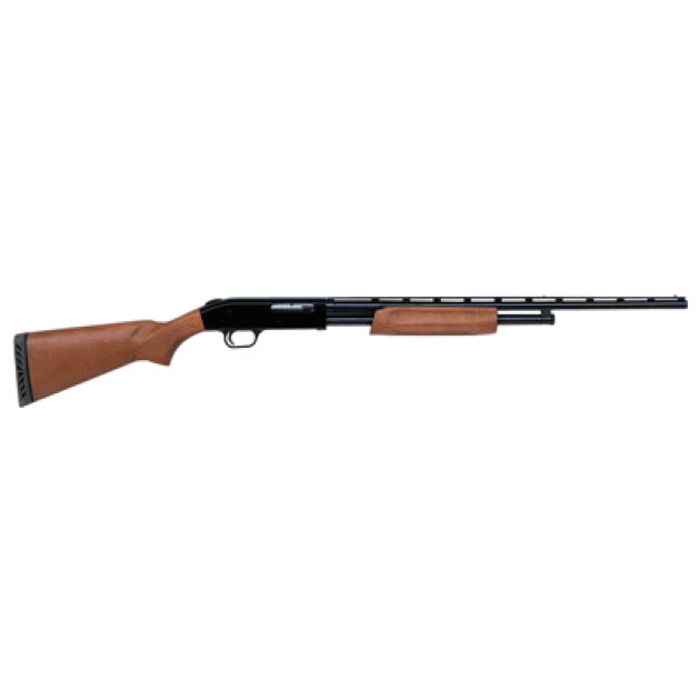 MOSSBERG 500 CROWN GRADE 410 - 3" 24"VR BLUED HARDWOOD