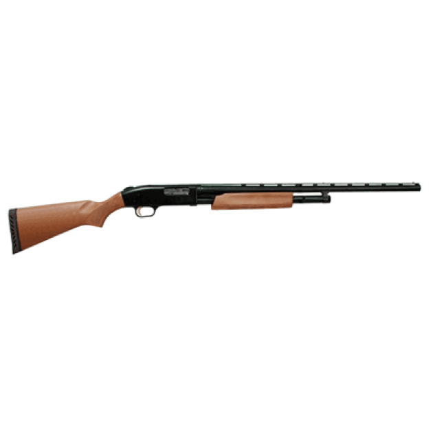 MOSSBERG 500 CROWN GRADE 20GA - 3" 26"VR BLUED HARDWOOD