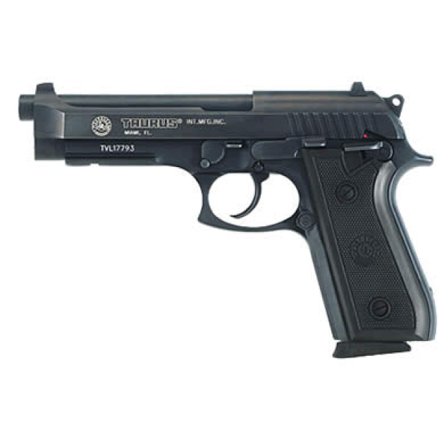 TAURUS PT92 9MM DA BL FS 17+1