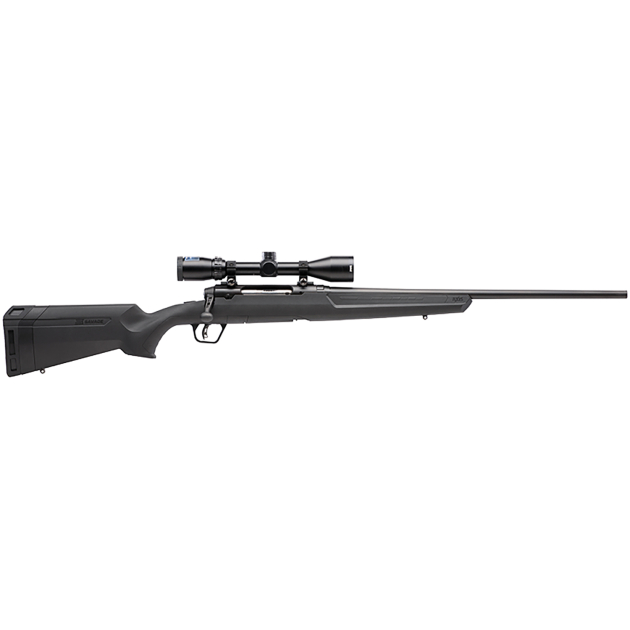 Savage Arms 57093 Axis II XP Full Size 6.5 Creedmoor 4+1 22" Matte Black Button-Rifled Barrel, Matte Black Carbon Steel Receiver, Matte Black Synthetic Stock, Bushnell Banner 3-9x40mm, Right Hand