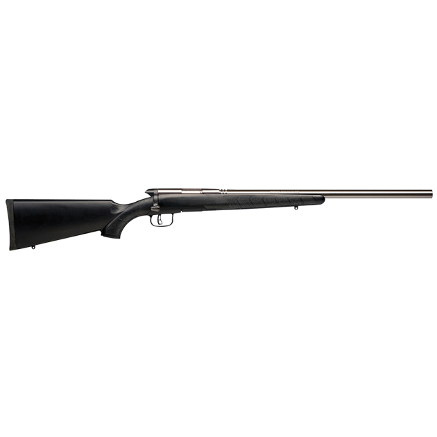 Savage Arms 96915 B.MAG  17 WSM Caliber with 8+1 Capacity, 22" Barrel, Matte Stainless Metal Finish & Matte Black Synthetic Stock Right Hand (Full Size)