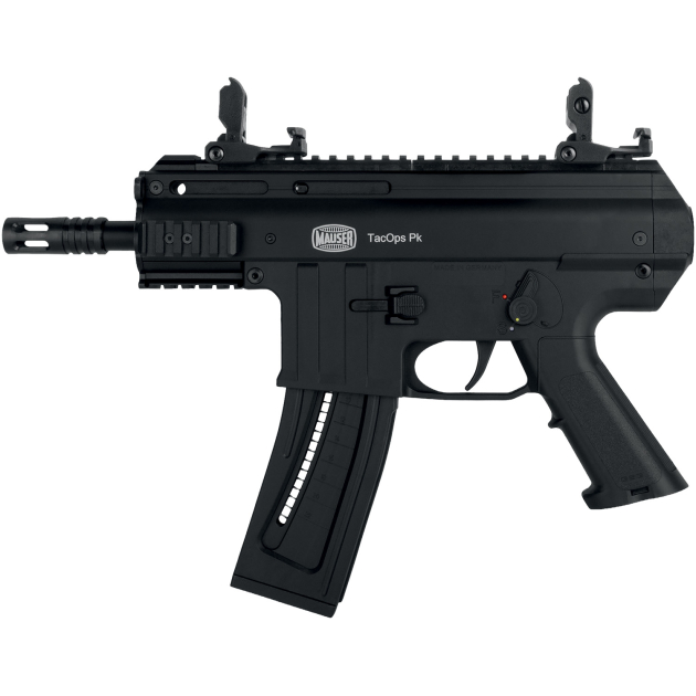 Blue Line Solutions 4150060 TacOps Pk 22 LR 22+1/110+1 5" Black Anodized Steel Barrel, Picatinny Rail Receiver, Black Aluminum Frame w/Picatinny Rail