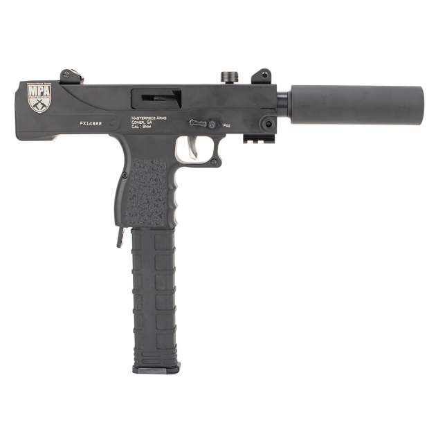 MasterPiece Arms 30T Defender Top Cocking TB 9mm Luger 5.50" 30+1 Black Cerakote