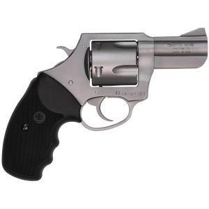 Charter Arms 74530 Bulldog  Extra Large 45 Colt (LC), 5 Shot 2.50" Matte Stainless Steel Barrel, Cylinder & Frame w/Black Finger Grooved Rubber Grip