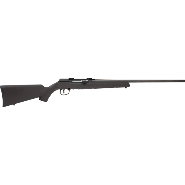 Savage Arms 47001 A17  Semi-Auto 17 HMR Caliber with 10+1 Capacity, 22" Barrel, Black Metal Finish & Matte Black Synthetic Stock Right Hand (Full Size)